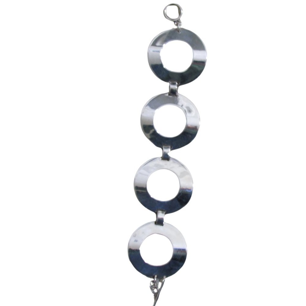 Silver Circle Bracelet